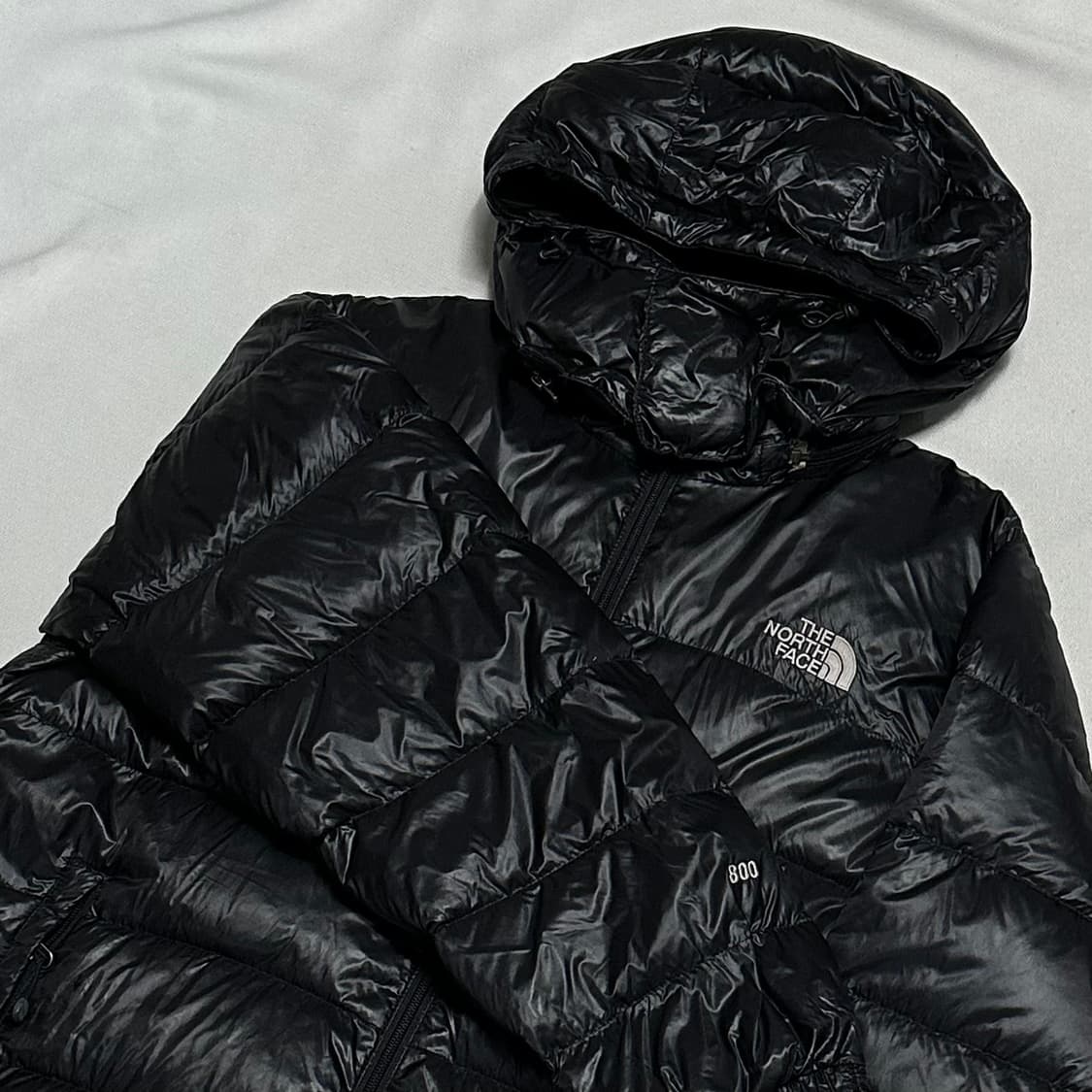 105 노스페이스 800 후드 다운 유광 패딩 상품이미지1