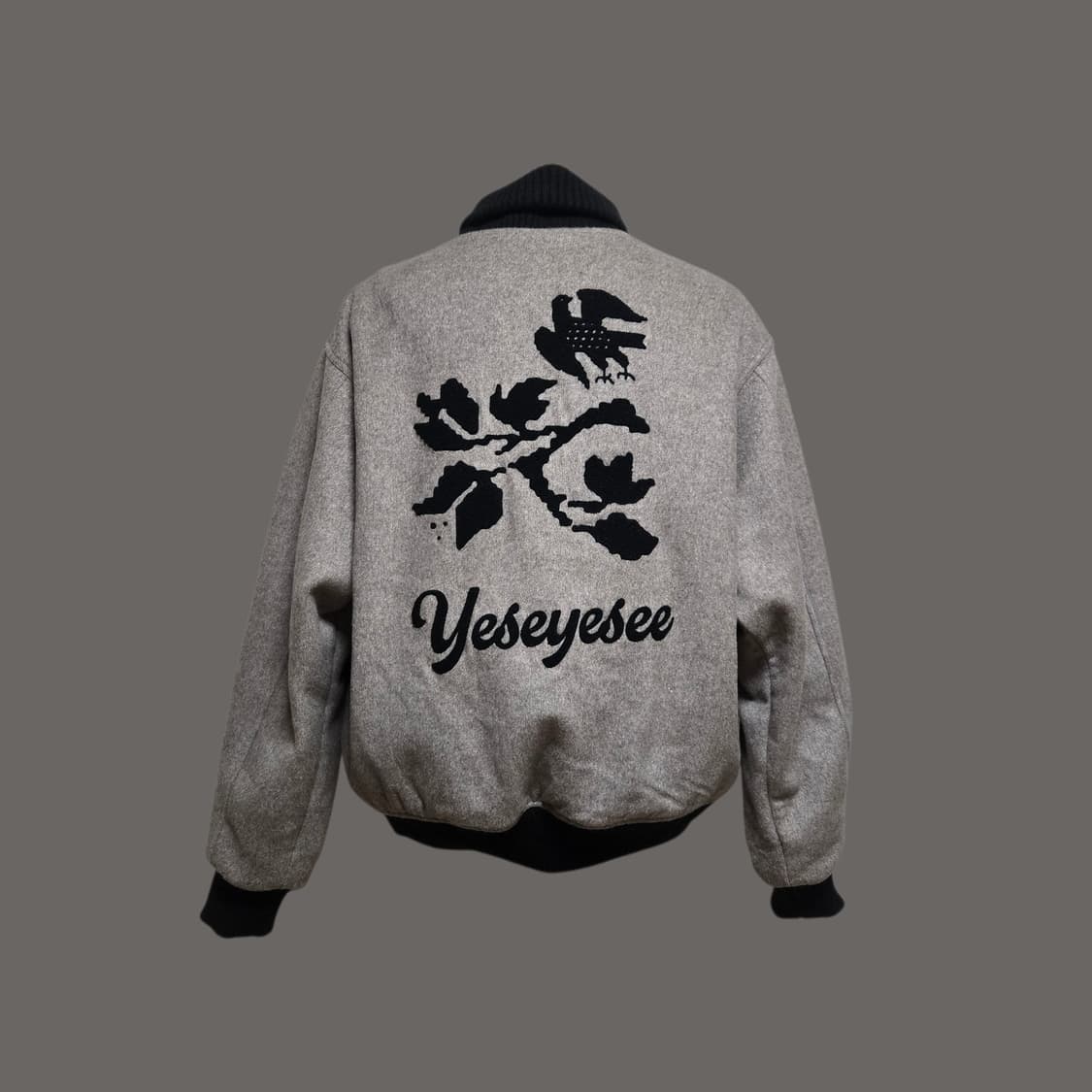 예스아이씨 플로럴 바시티 점퍼 상품이미지1