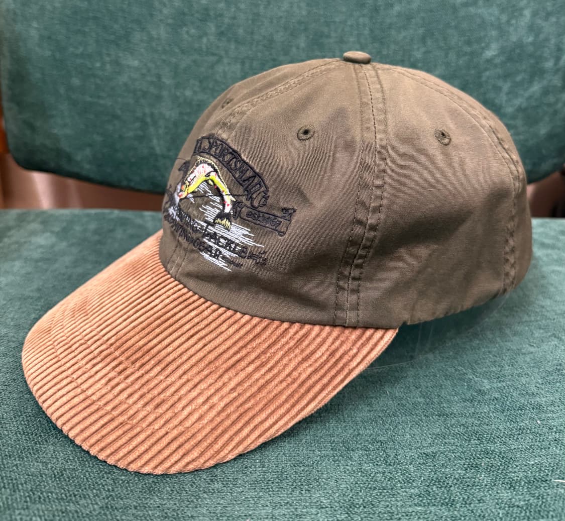 90s 폴로 랄프로렌 폴로스포츠맨 피싱 캡 코듀로이 브림 빈티지 상품이미지1