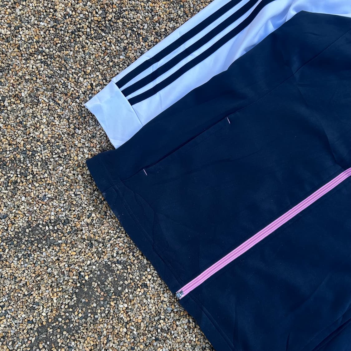 아디다스(ADIDAS) 스포티 블랙 져지 자켓 상품이미지3