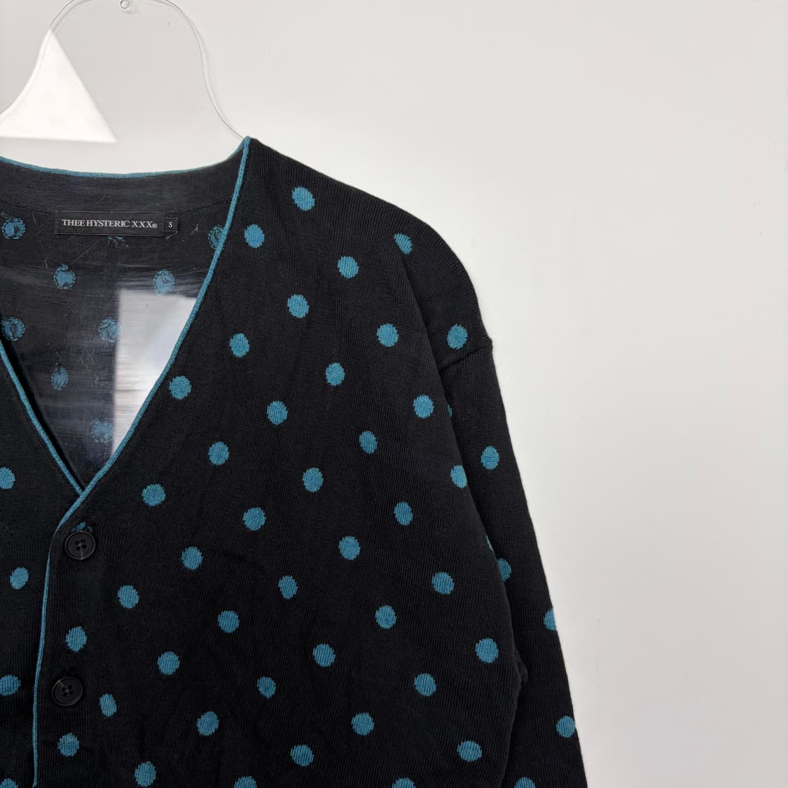 히스테릭글래머 도트 니트 가디건 상품이미지3