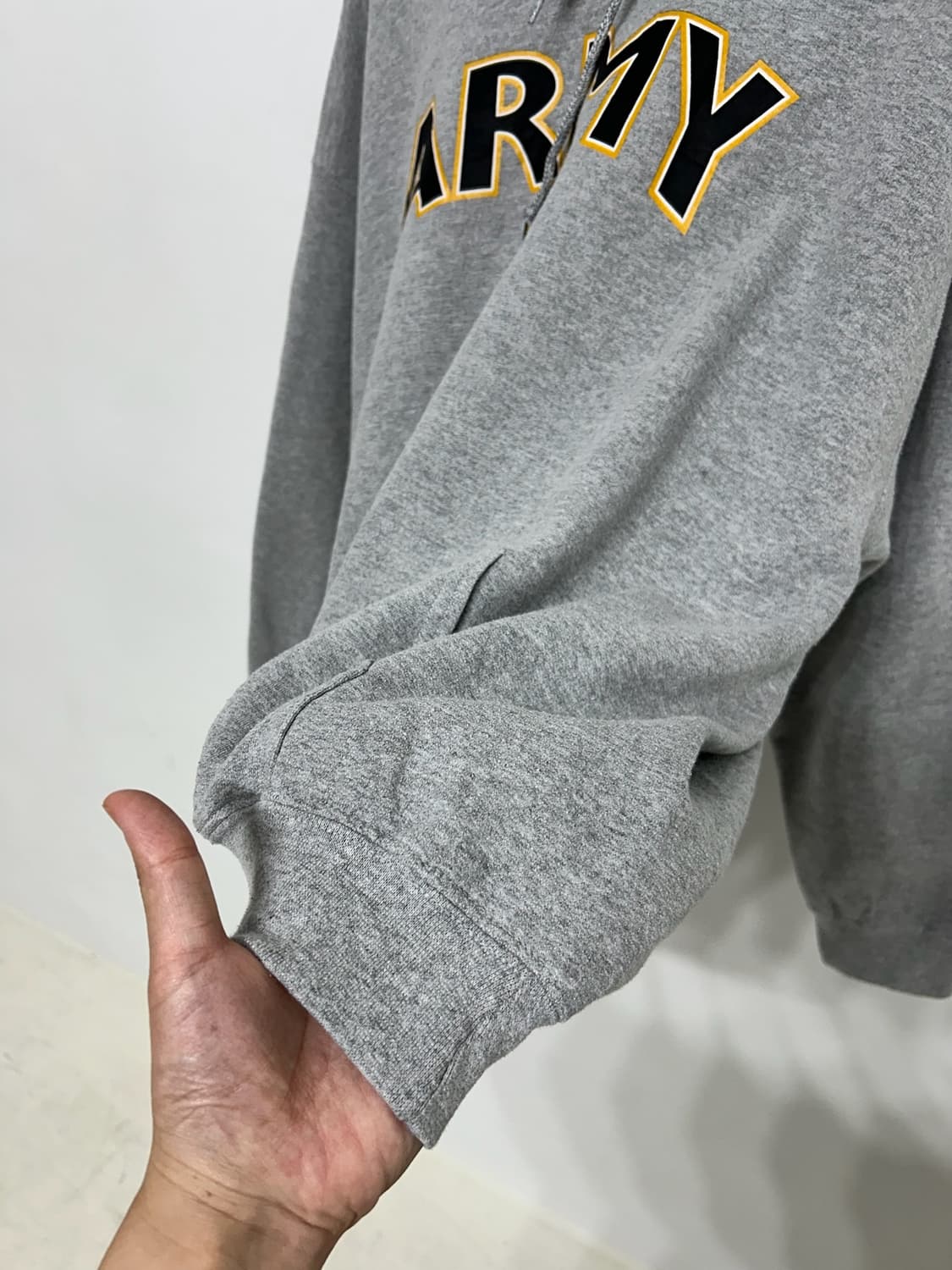 00's gildan U.S Army  hoodie Sweatshirt. 상품이미지3