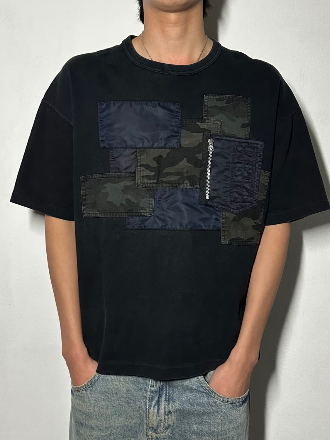 COMME des GARÇONS HOMME Patchwork Tshirt 상품이미지1