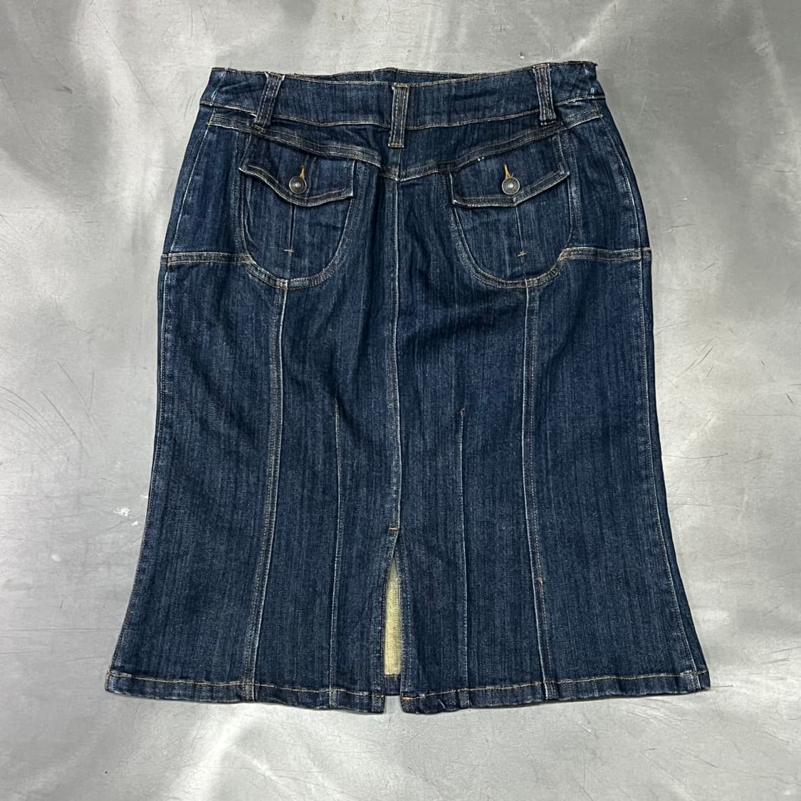  hot kiss 미디 데님스커트 y14879 상품이미지2