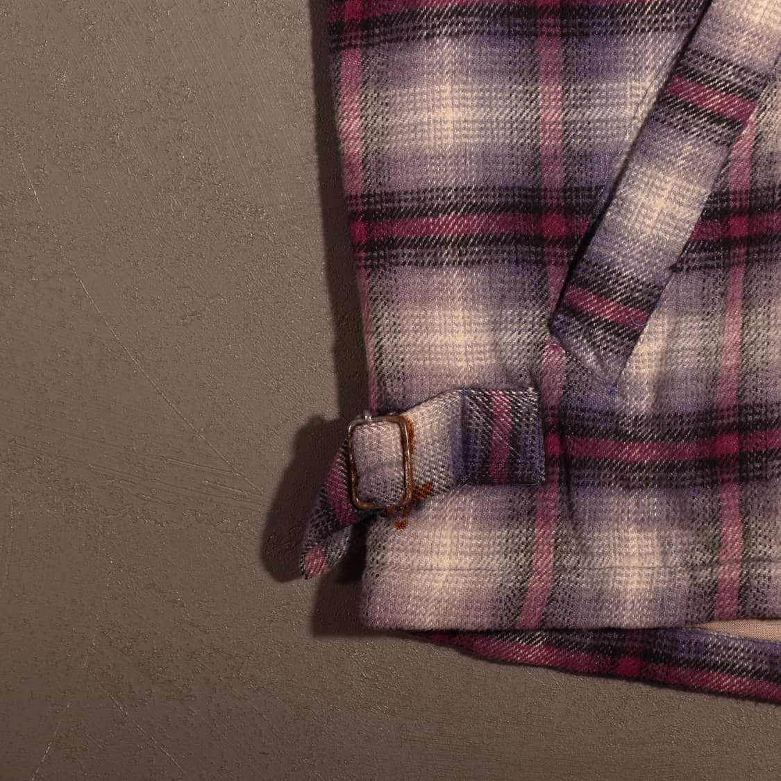 플란넬 체크 트러커 자켓 상품이미지4