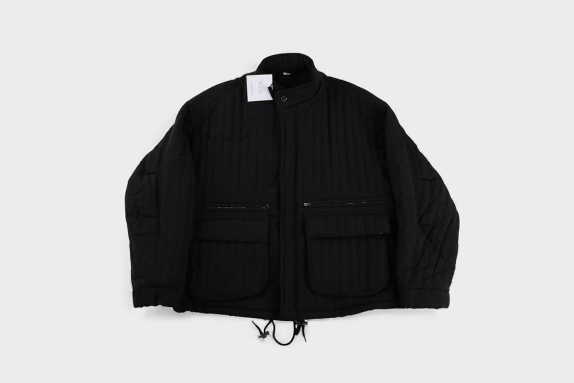 [M] 트릴리온 퀼티드 오버핏 블루종 패딩 (새상품) 상품이미지1