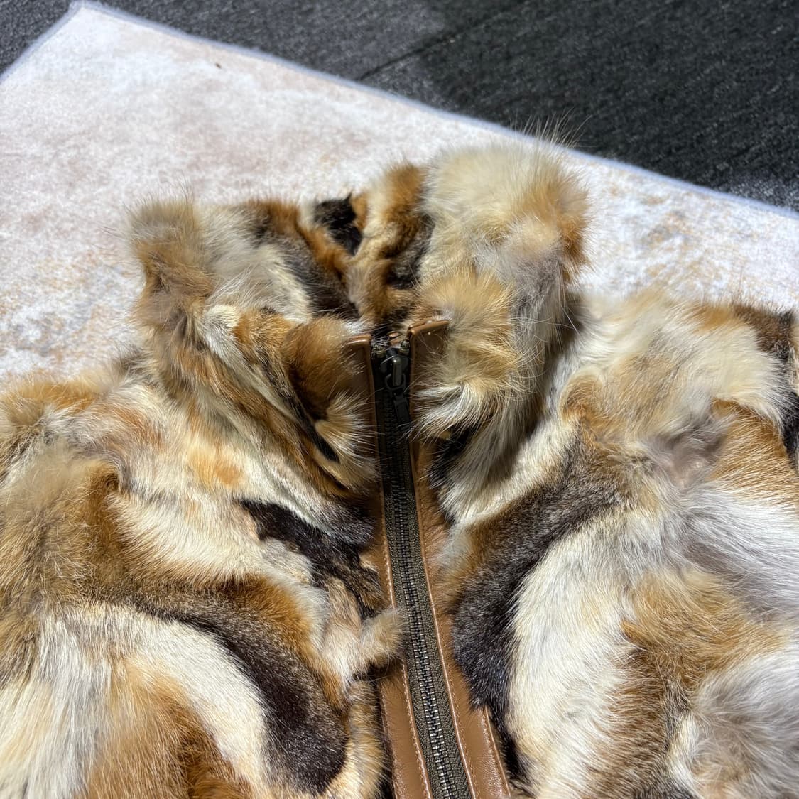 일본빈티지 양가죽 밍크퍼 자켓 상품이미지8