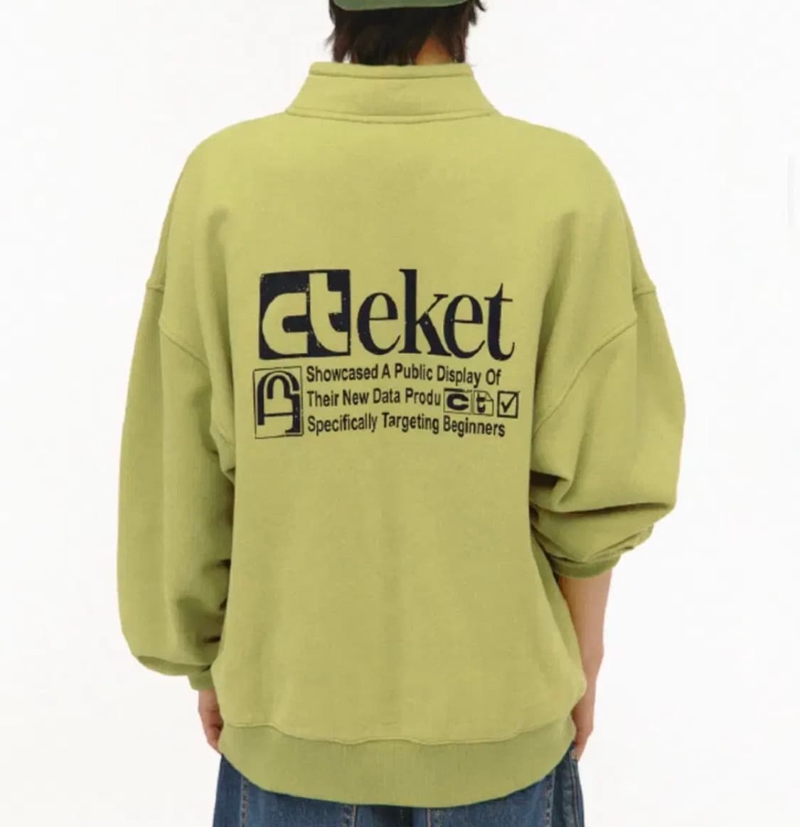 테켓 Plan Half Zip-Up Sweatshirt 상품이미지3