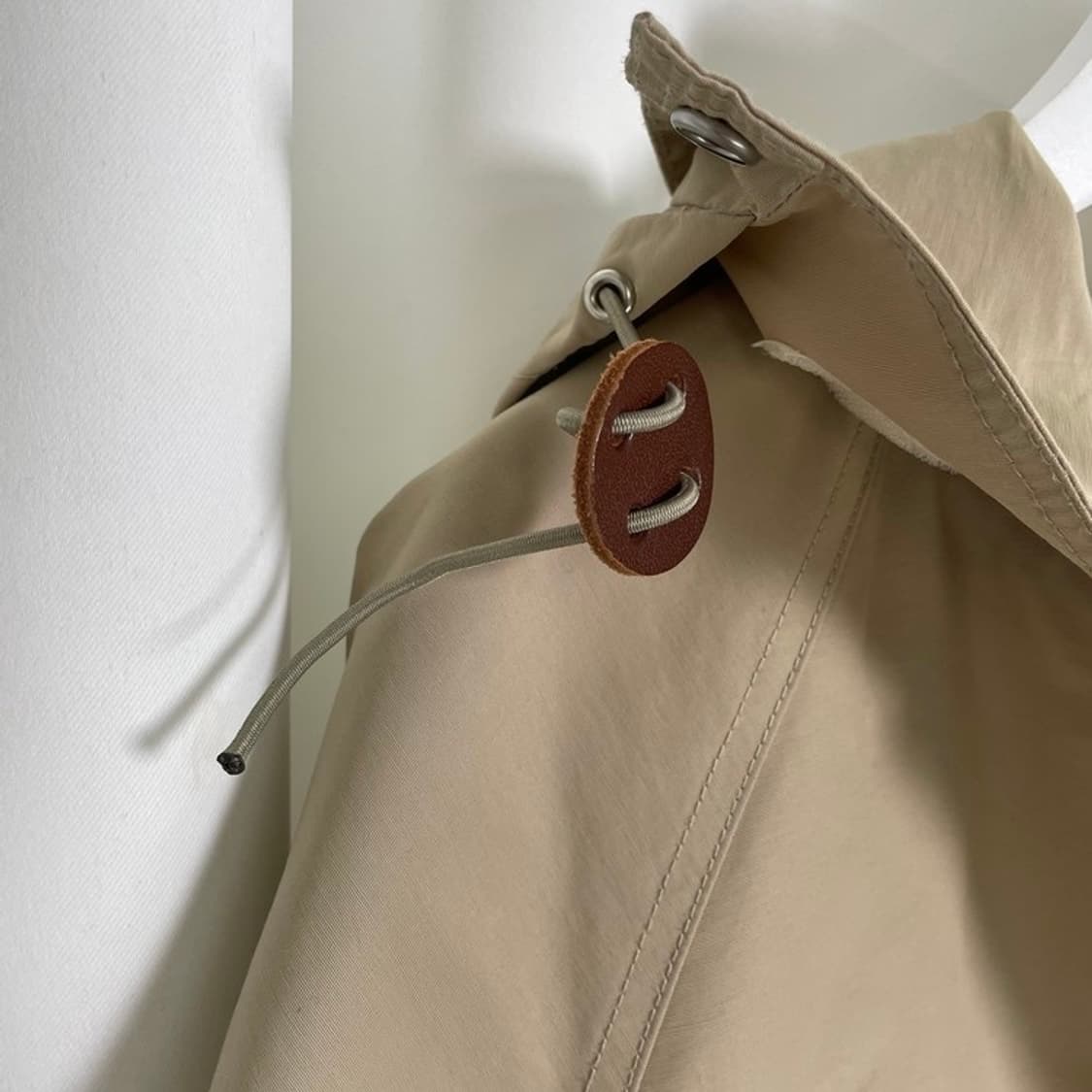 베이지 코튼 마운틴 파카 상품이미지4