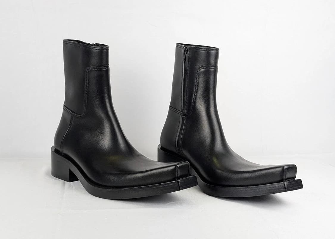 발렌시아가 산티아고 부티 앵클 부츠 블랙 40사이즈 상품이미지1