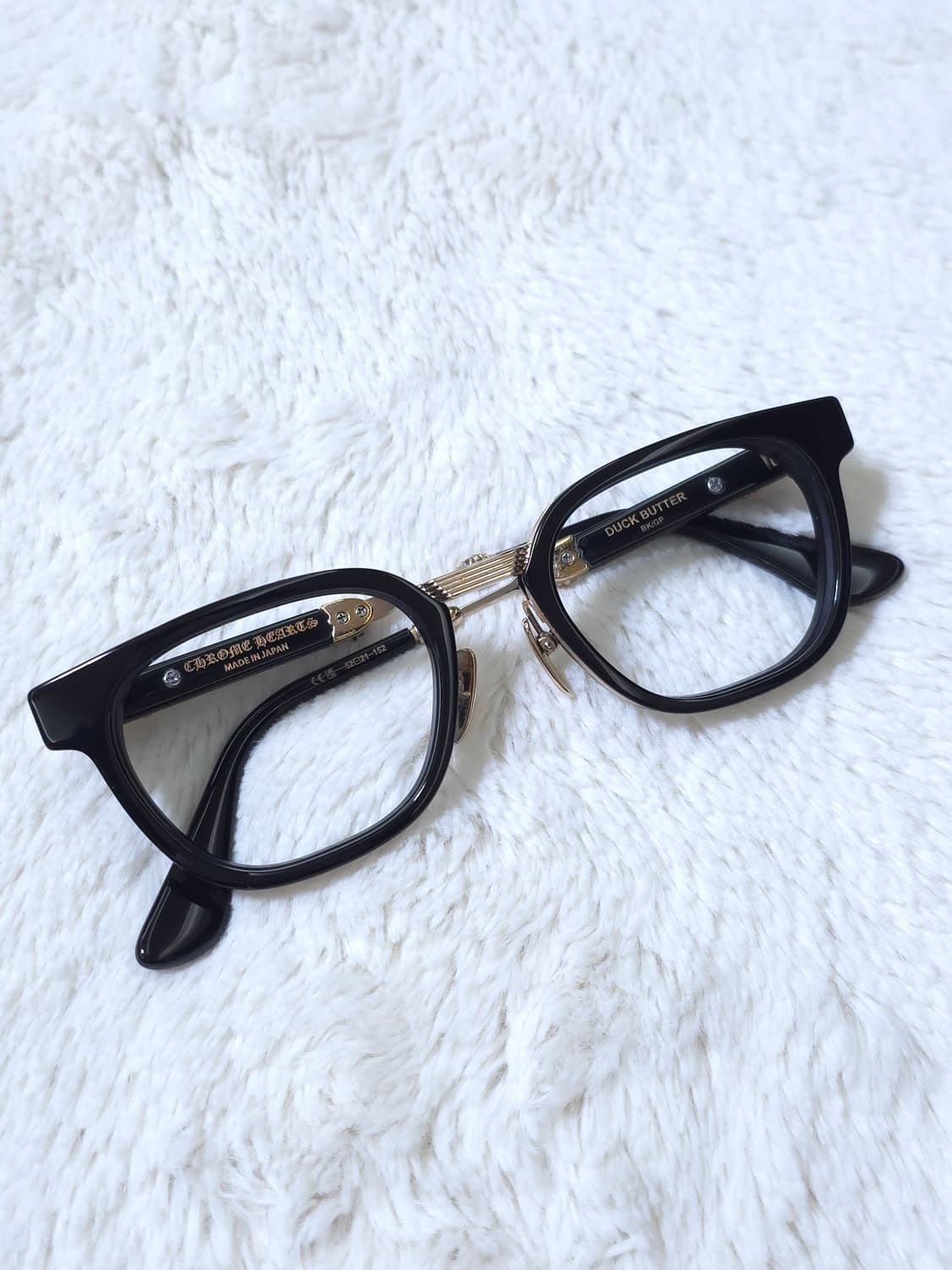 [OS] 크롬하츠 덕버터 안경 블랙 골드 상품이미지3