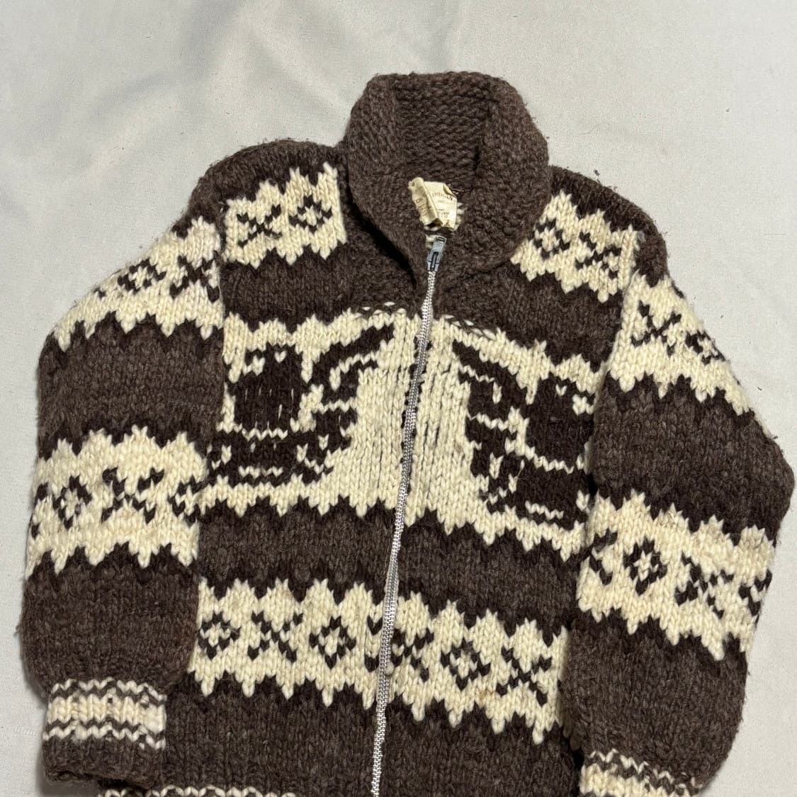 VTG 캐나다 독수리 해비울 핸드메이드 코위찬 상품이미지1