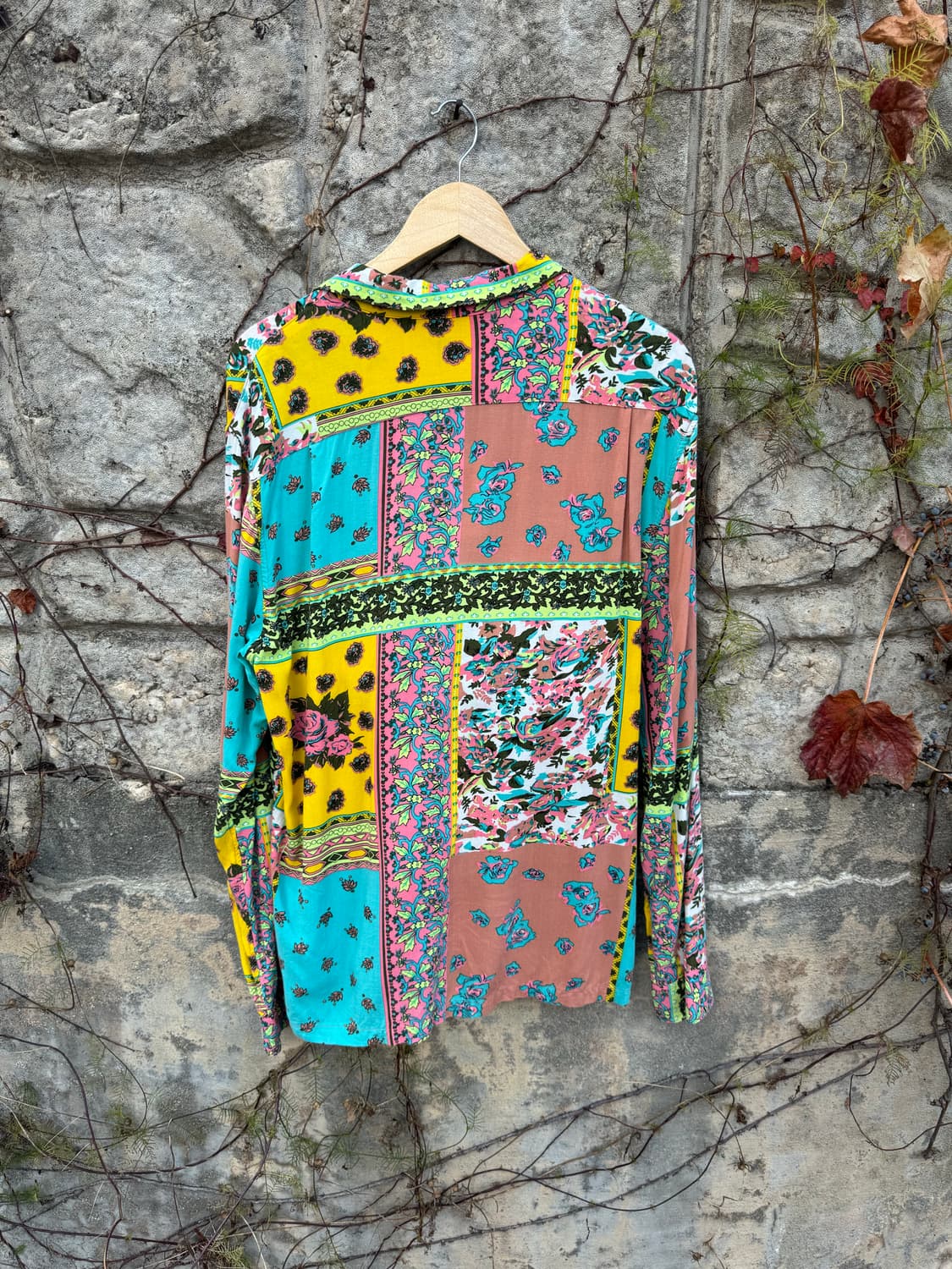 슈프림 16ss 플라워 패턴 레이온 셔츠 L 상품이미지3