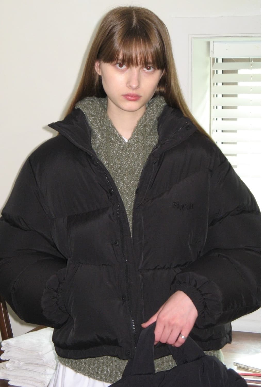 시눈 블랙패딩 상품이미지6