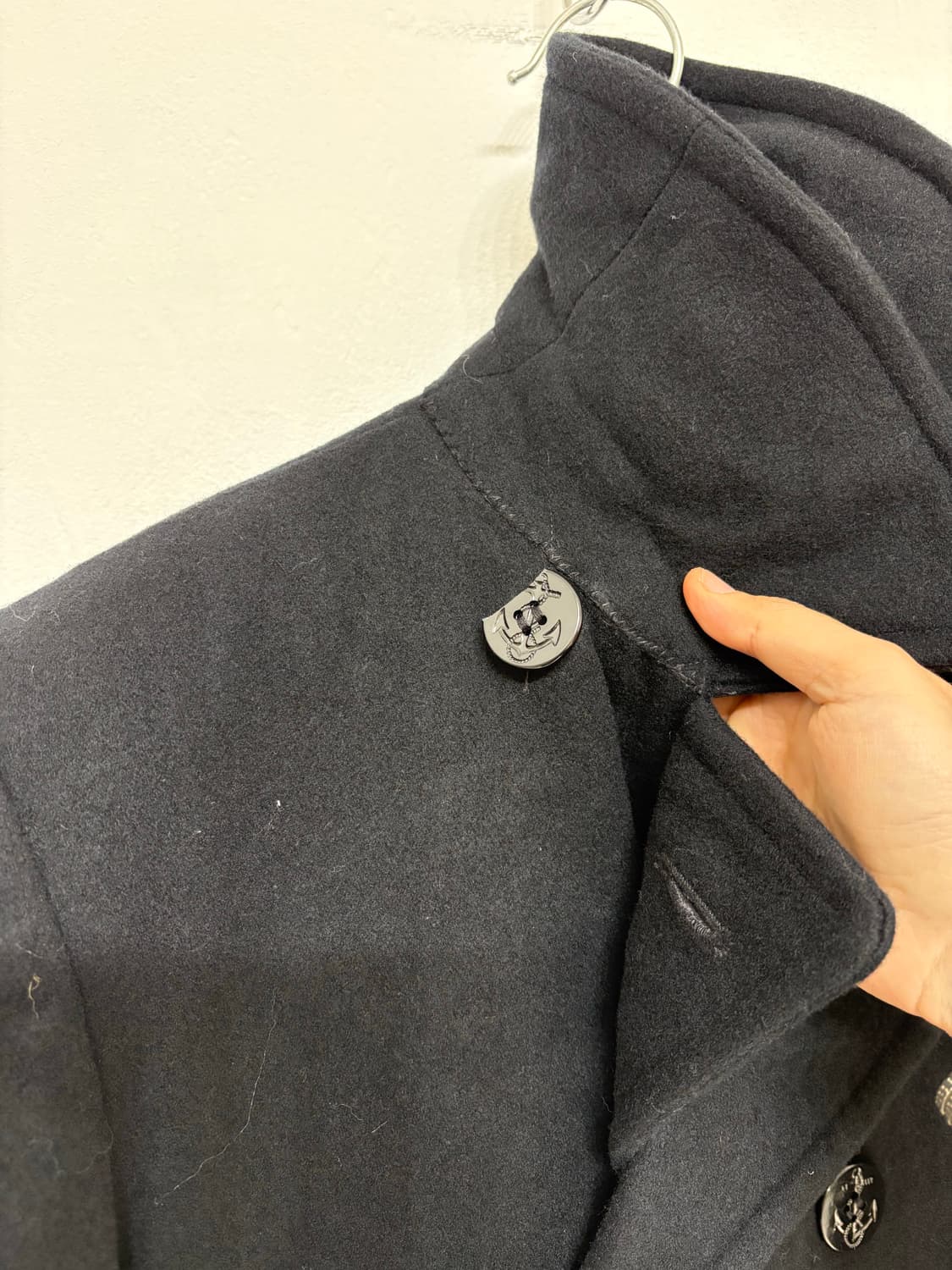 00's USN Wool Pea Overcoat. 상품이미지6