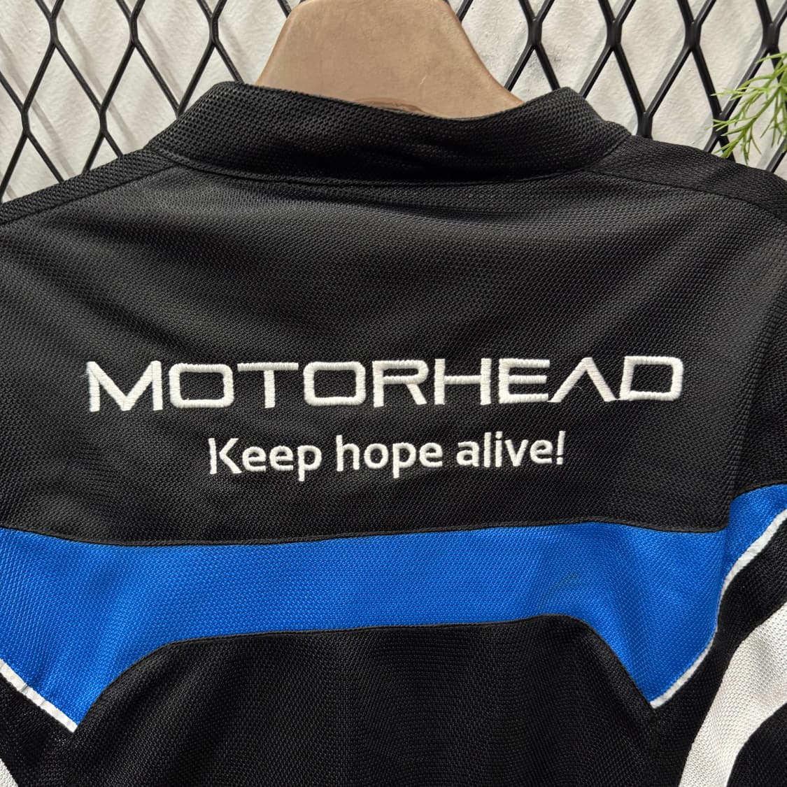 모터헤드 라이더스 안감 메쉬 라이더자켓 후면 로고 포인트 블랙 상품이미지5