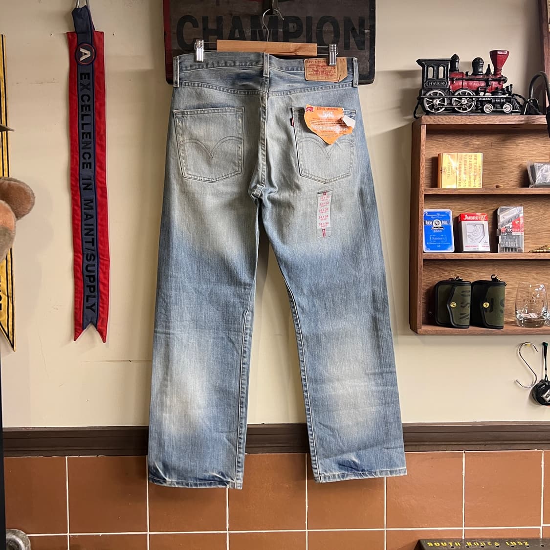 00's 리바이스 501 33사이즈 Mexico 데드스탁 260318-1 상품이미지5