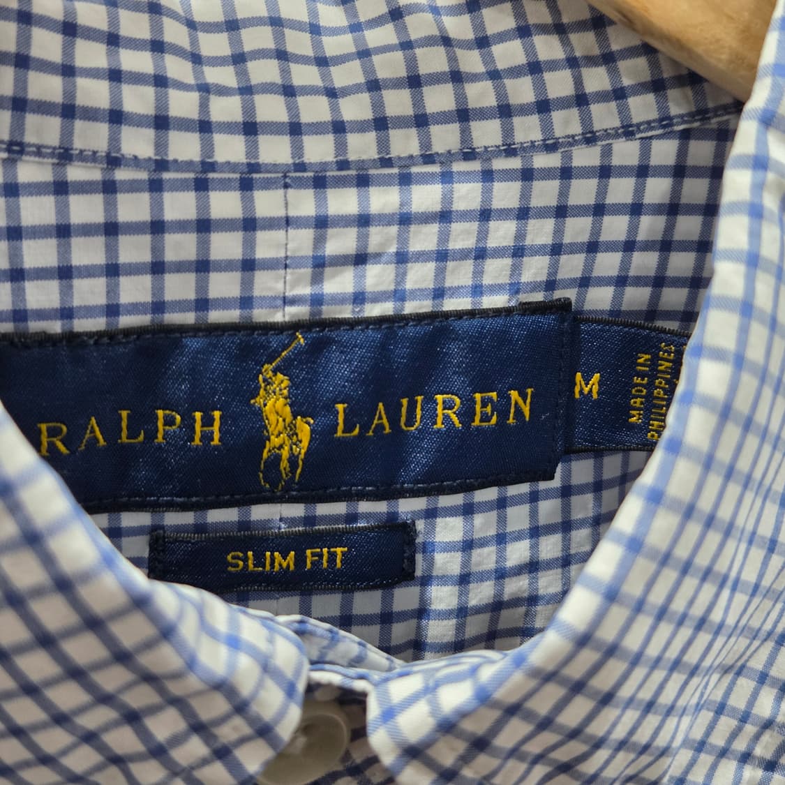폴로랄프로렌 버튼다운 체크셔츠 M  상품이미지3