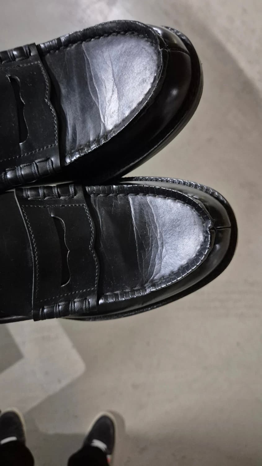 안냥하세요~ 하루타 소가죽 프리미엄 페니로퍼 a급 260 판매합니다 상품이미지4