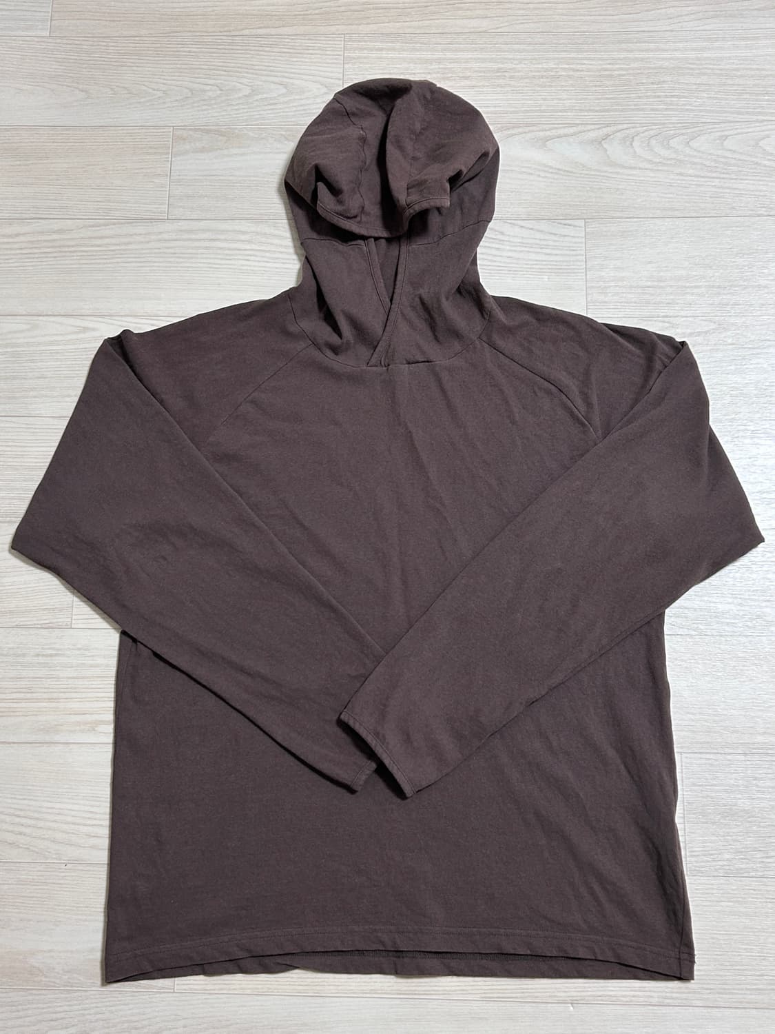 해칭룸 베이스 후디 브라운 상품이미지1