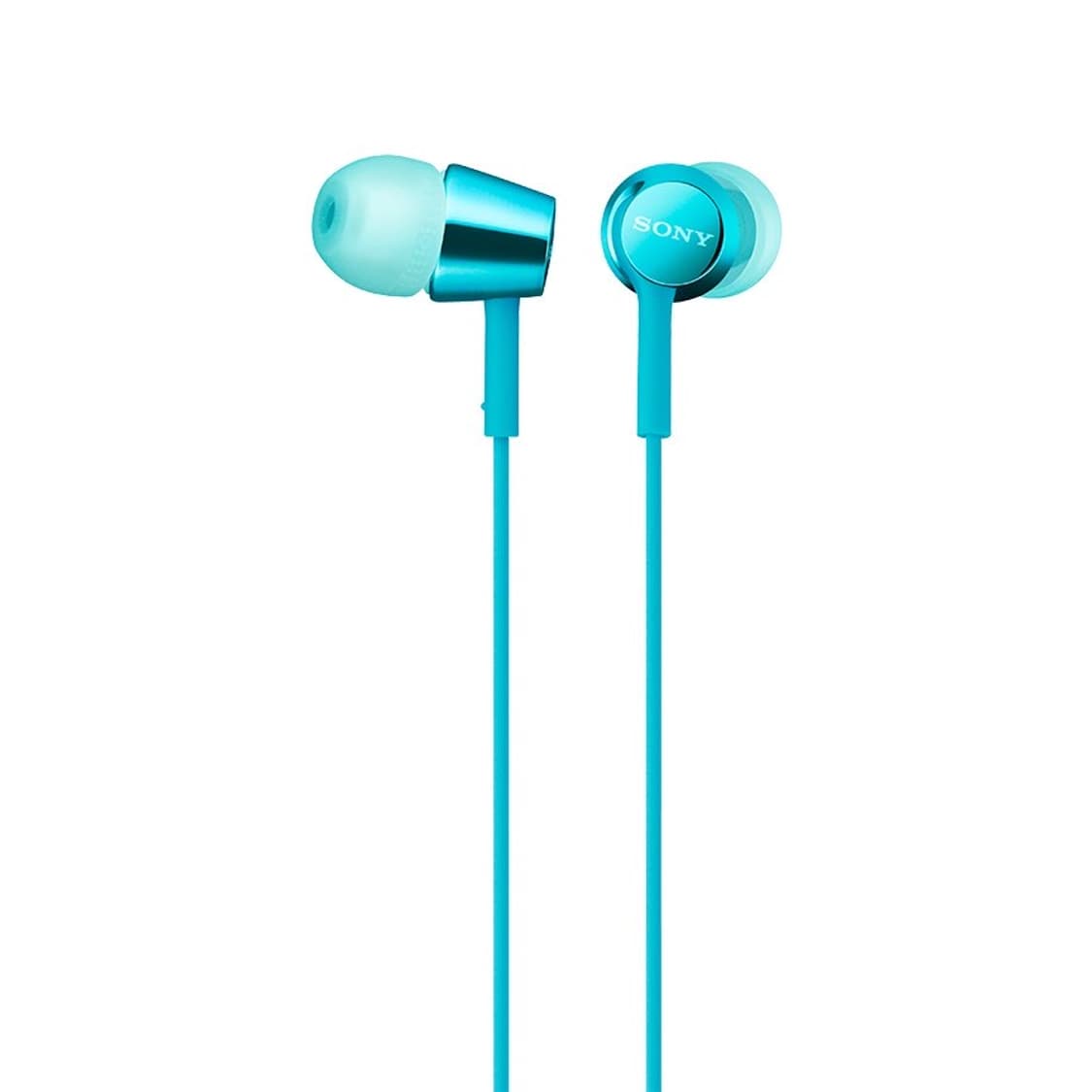 아일릿 모카 손민수 소니 MDR-EX155AP 라이트블루 상품이미지1