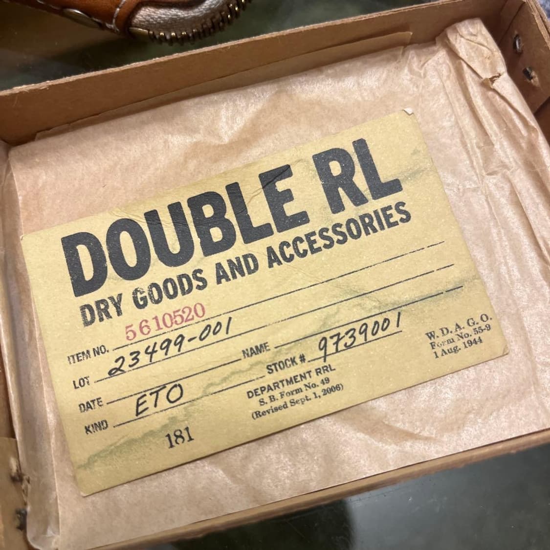 더블알엘 rrl 송치지갑 상품이미지4