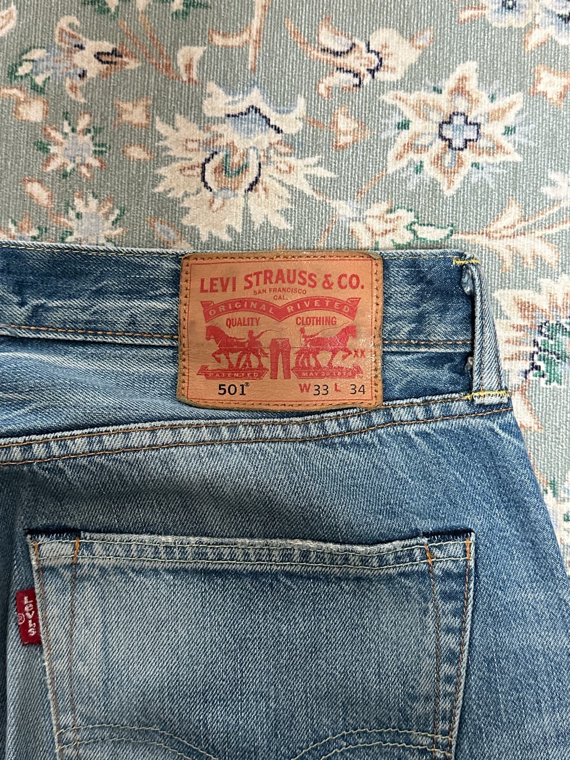 (33)리바이스501 연청 상품이미지5