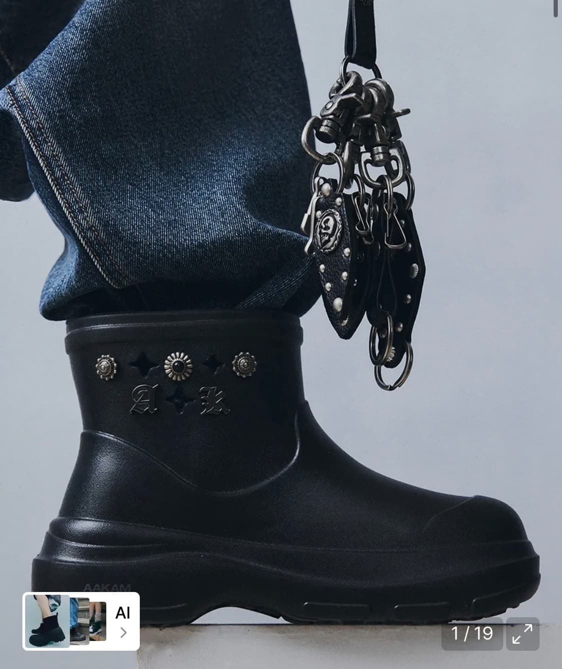 락피쉬웨더웨어 HAYDEN BOOTS BLACK 240-245 레인부츠 상품이미지1