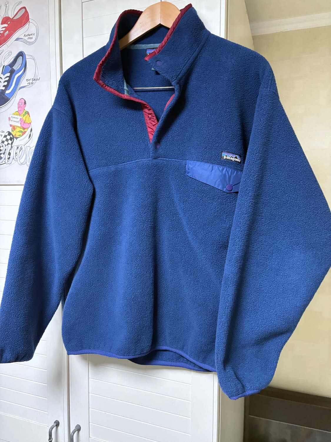 파타고니아 신칠라 딥블루 버건디(L) 상품이미지1