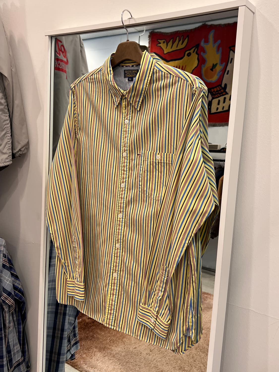 00s Polo Jeans 폴로 진스 스트라이프 셔츠 상품이미지1