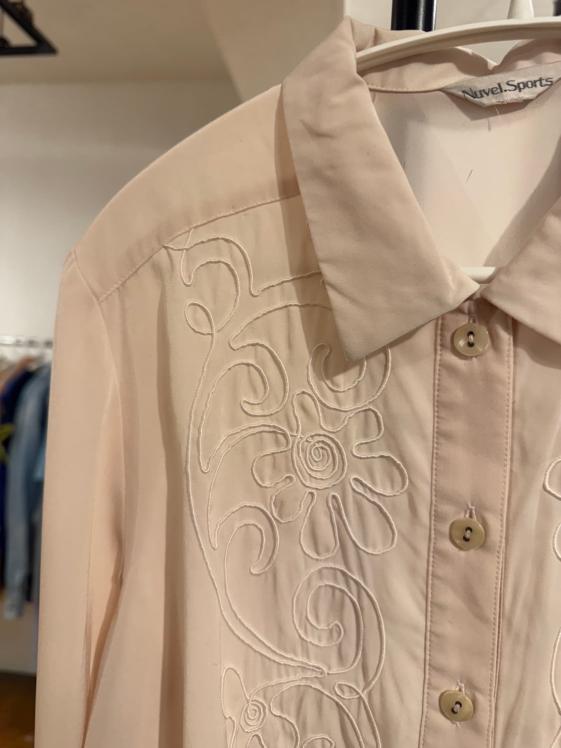 빈티지 자수 셔츠 상품이미지8