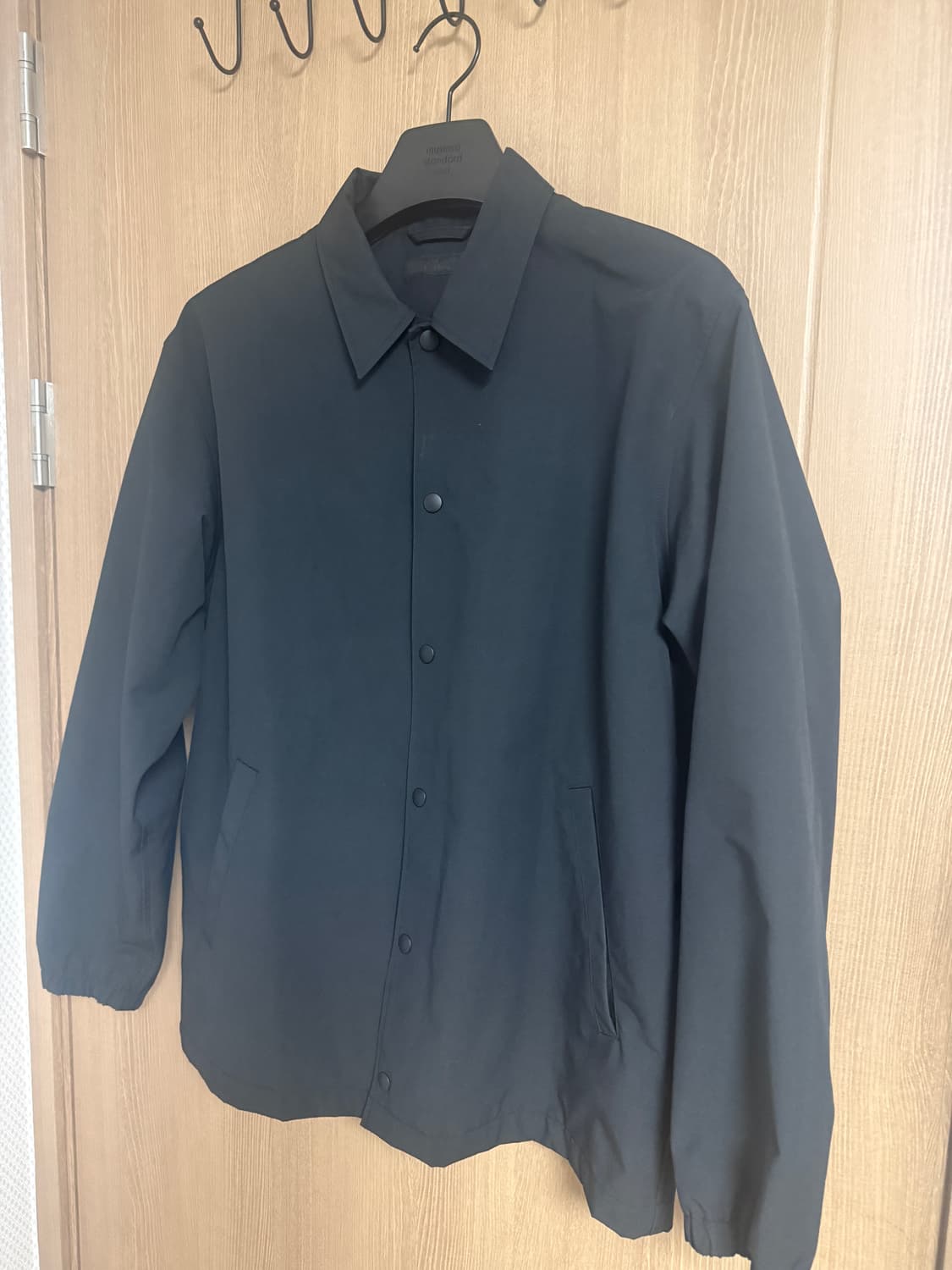 유니클로 블랙 코치 자켓 L 상품이미지1