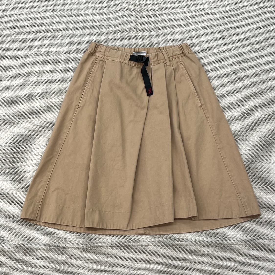 그라미치 벨티드 플리츠 스커트 r3183 상품이미지1