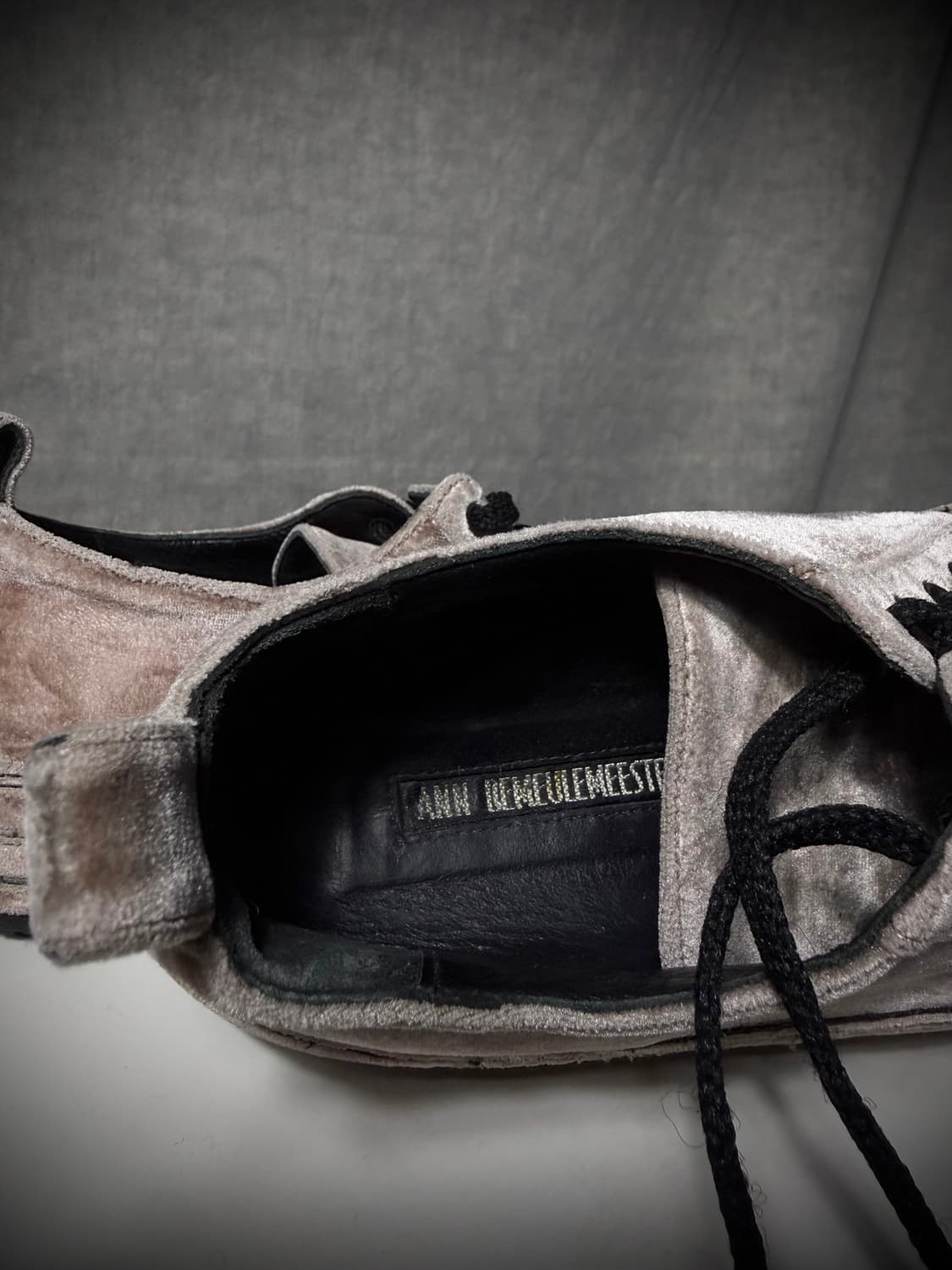 Ann Demeulemeester Velvet  Sneakers  상품이미지7