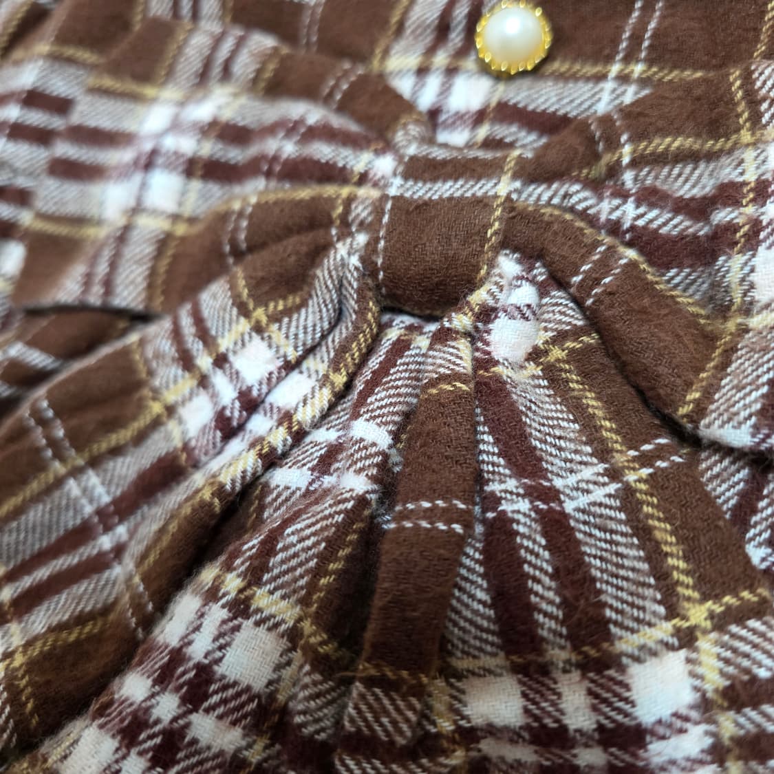 리즈리사 초코 라떼 체크 갸루 리본 원피스 로걀 트랄라라 상품이미지5