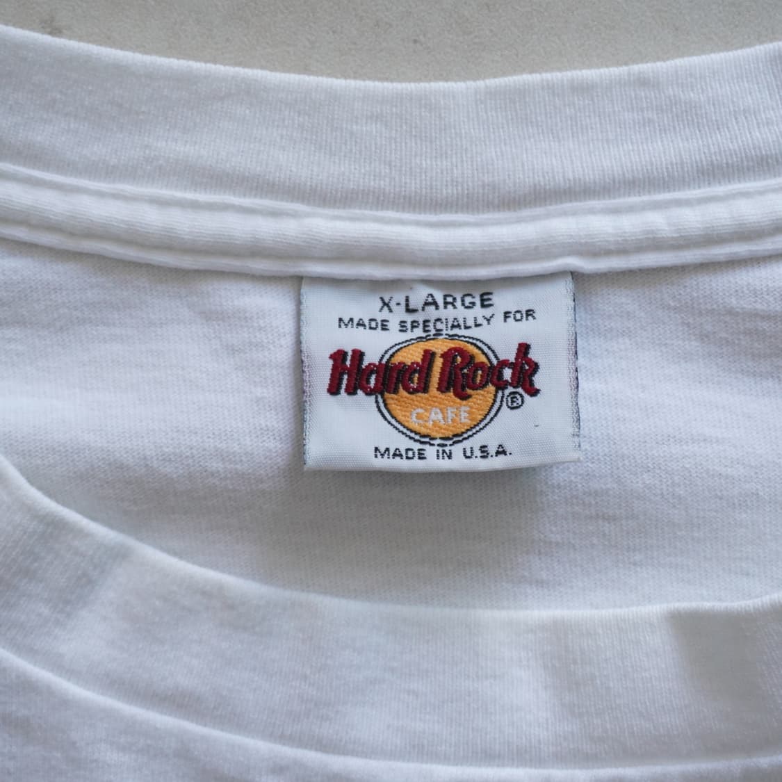 90s 하드락카페 MADE IN USA 마이애미 반팔티 XL 상품이미지3