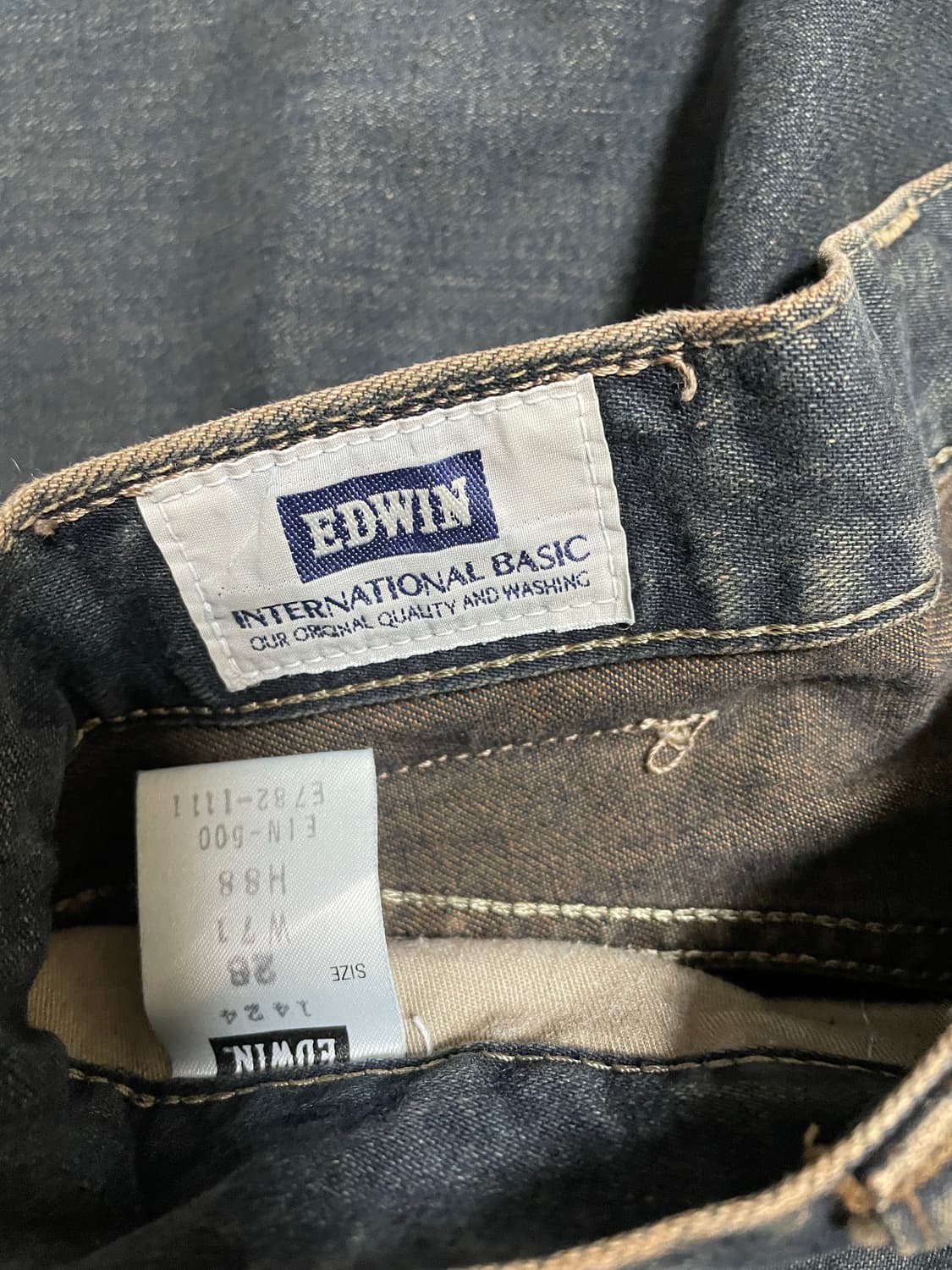 EDWIN 424 스트레이트 데님 팬츠 상품이미지6