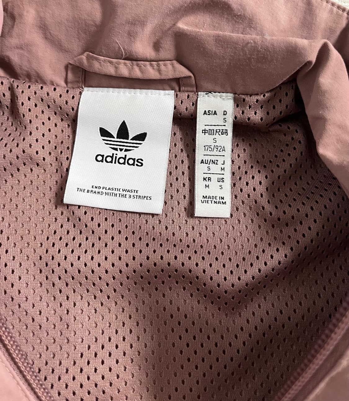 아디다스 트랙탑 핑크 M사이즈 상품이미지3