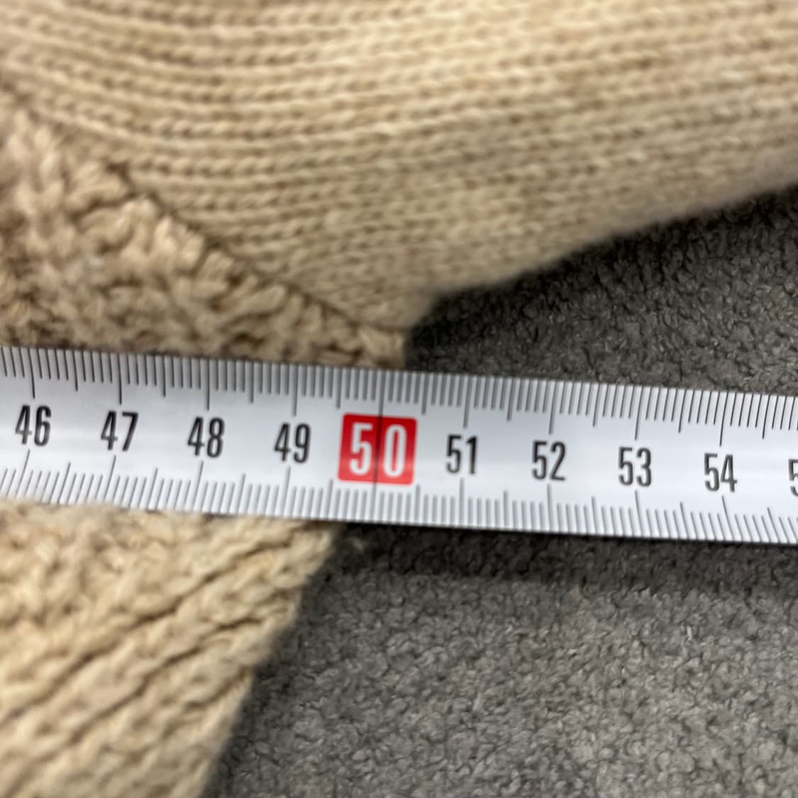 95 장미쉘바스키아 구스다운 울 니트 패딩자켓 상품이미지7