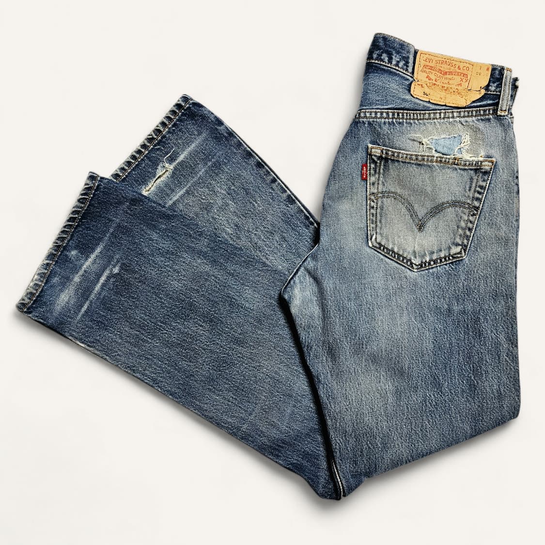 [32][리바이스]90's 501®디스트로이드 오리지널 스트레이트핏 데님 상품이미지3