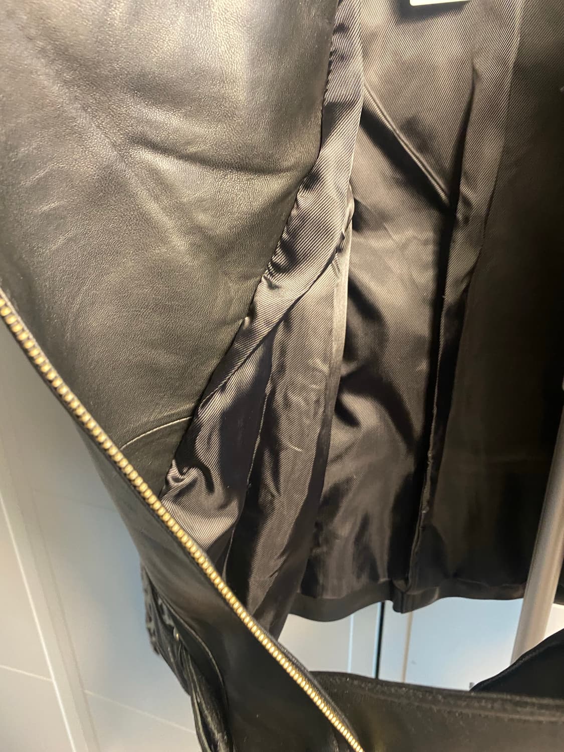 JS NEWYORK 가죽 라이더 자켓 FREE 상품이미지8