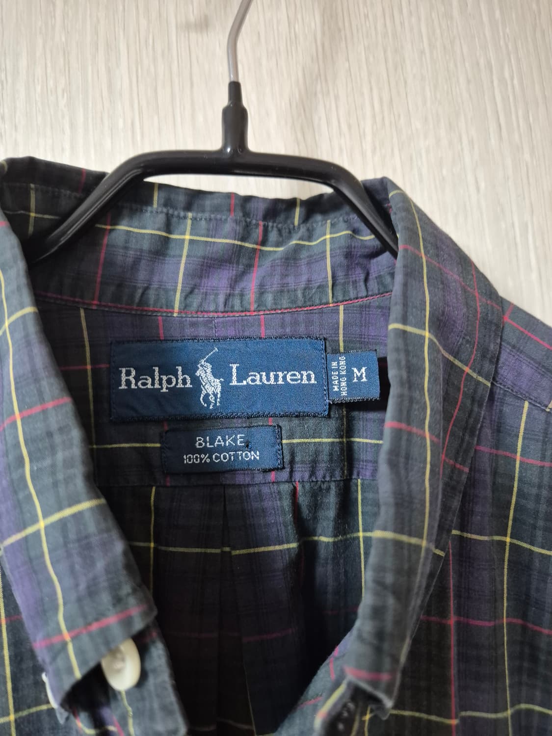 (정품) 폴로 랄프로렌 체크 셔츠 남방  M 상품이미지4