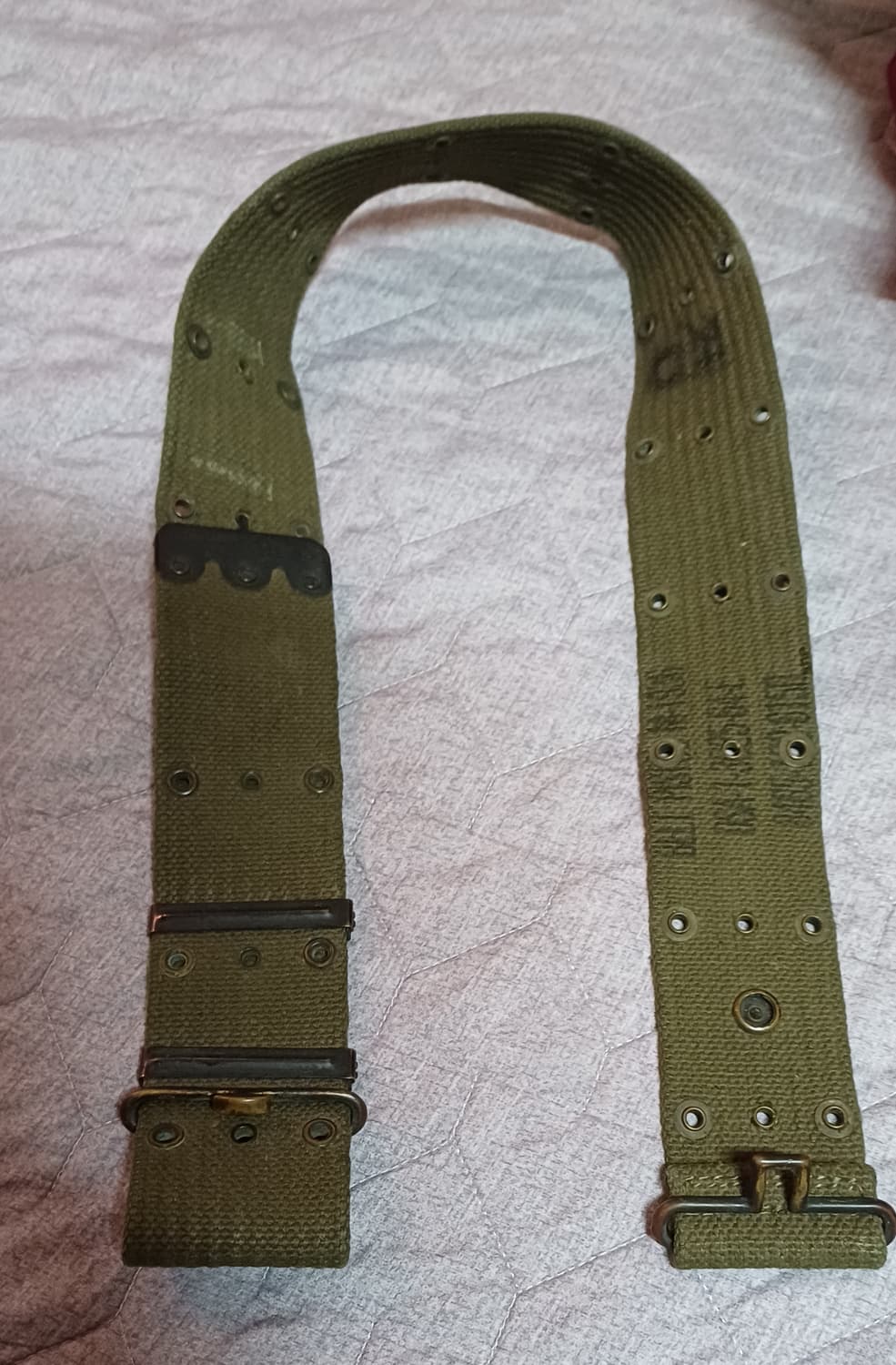 오리지널 2차대전 미군 벨트 M1943 상품이미지2