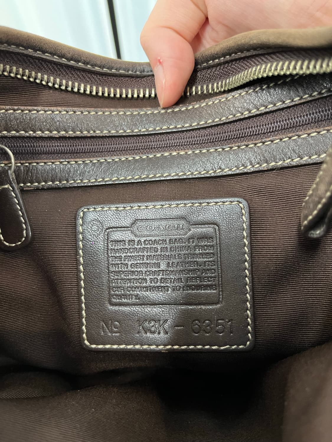 Coach Brown Beige Bag 상품이미지7
