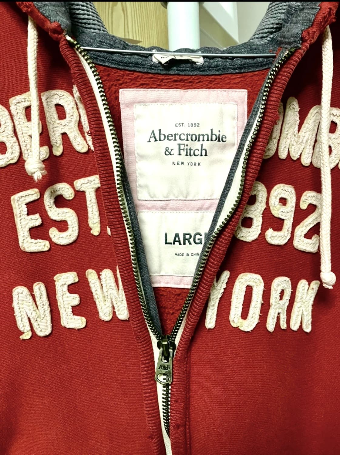 아베크롬비 후드집업 아담스마운틴 L 상품이미지4