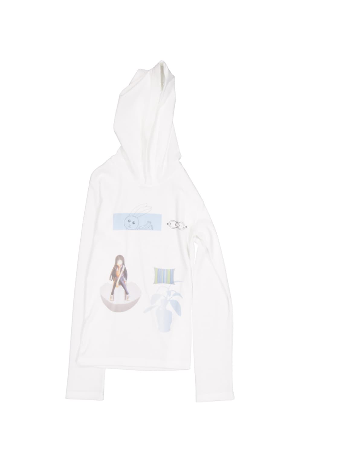 영마일웨어 indoor peace slim hoodie 🫀 상품이미지1