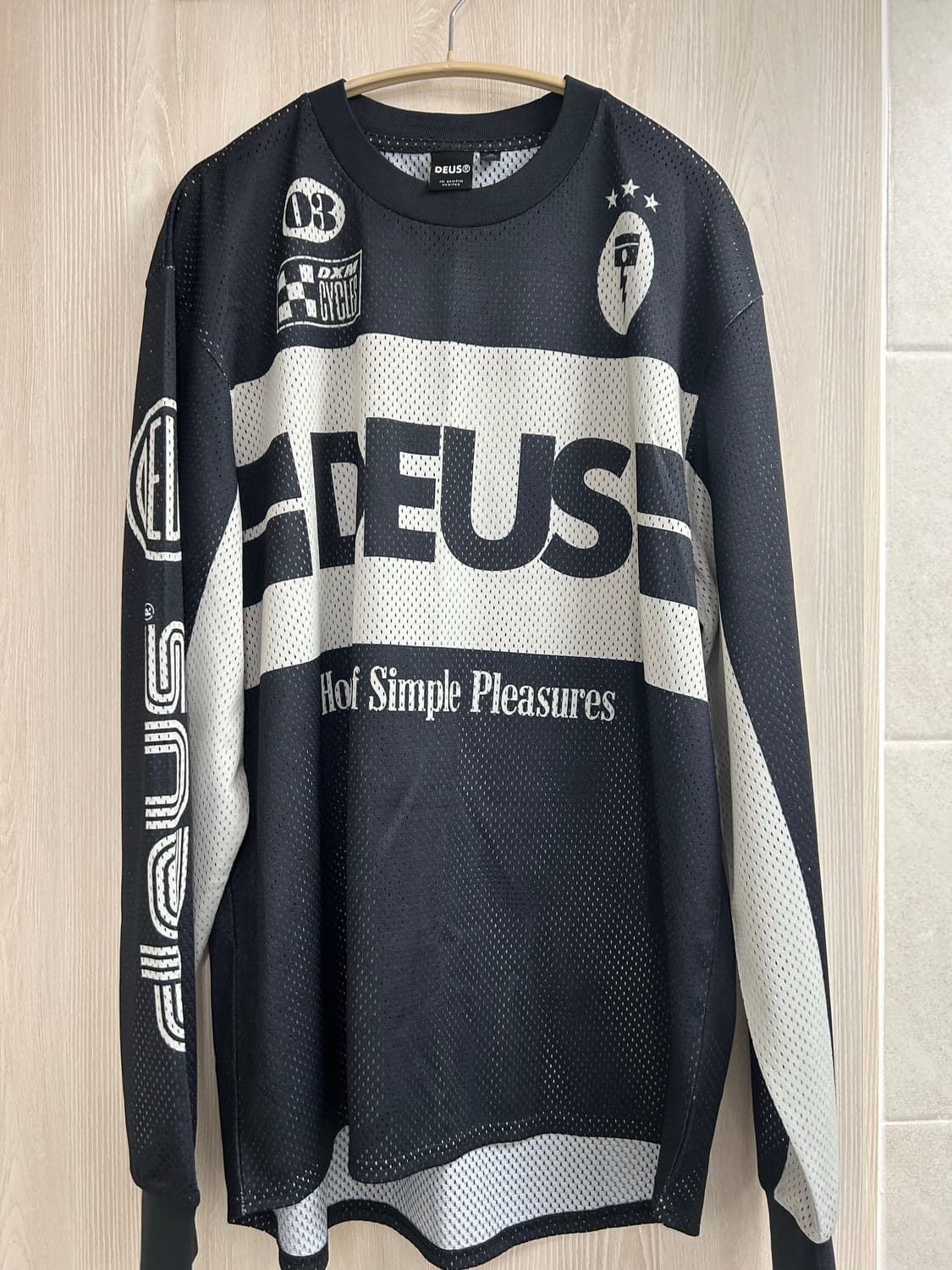 데우스엑스마키나 Off Road MX Jersey_Black M사이즈 상품이미지3