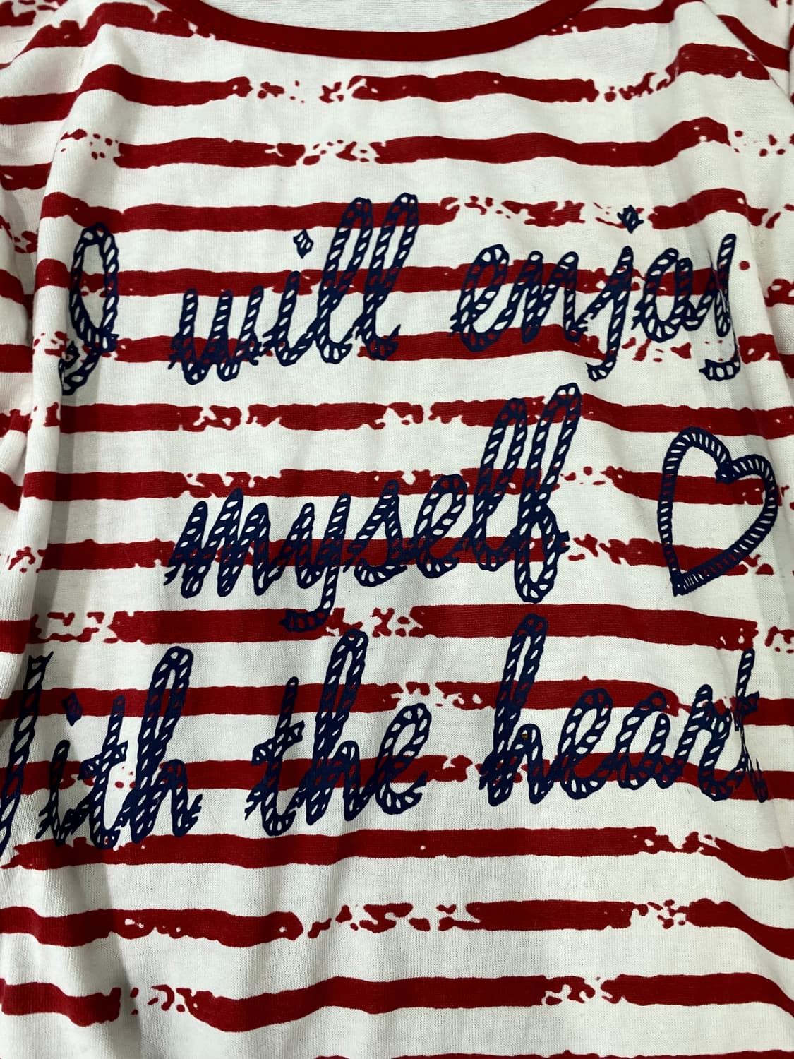 Kitsch&Y2K Red Stripe Tee 상품이미지9
