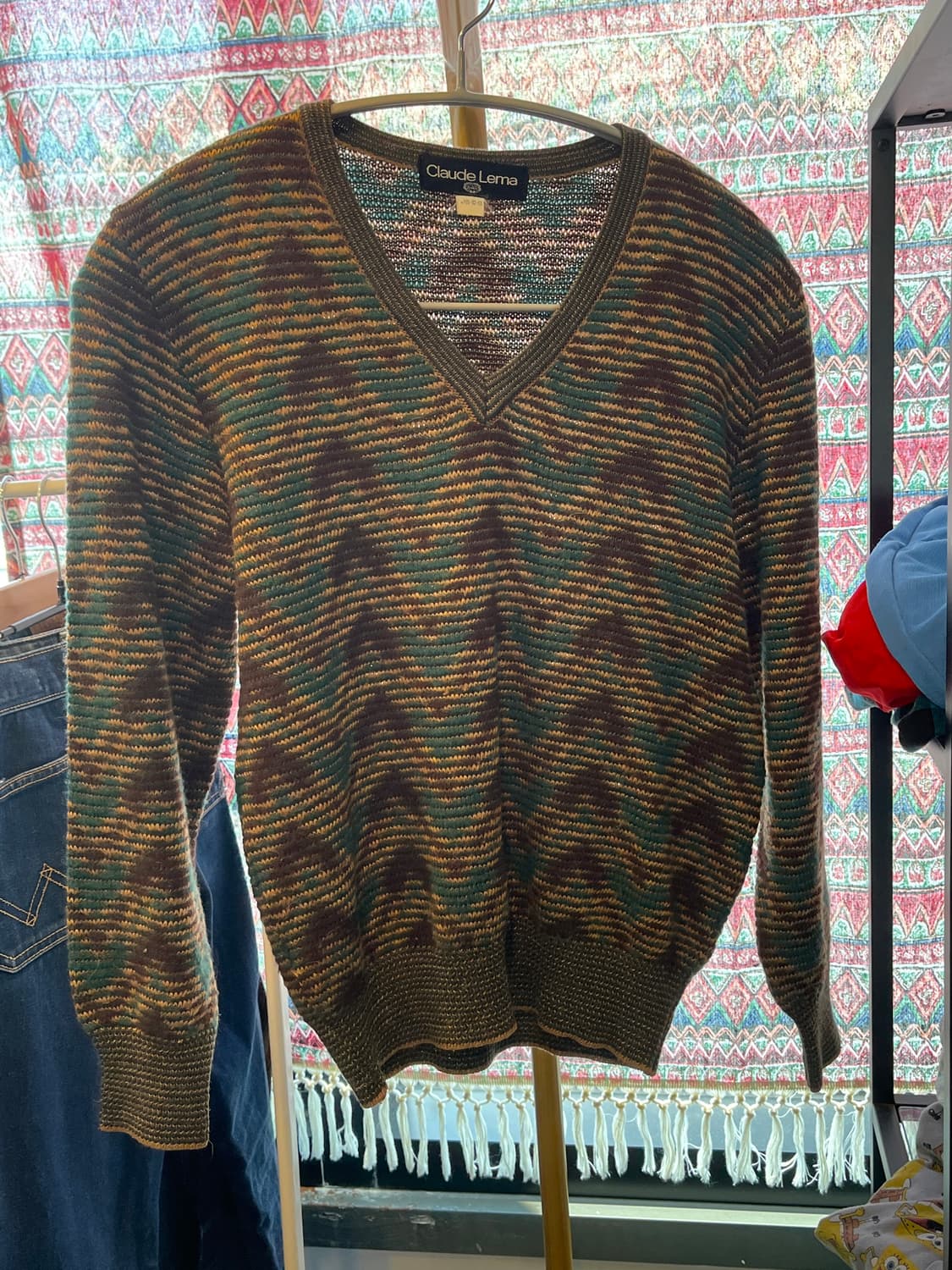 Vintage 90s Claude Lema 스웨터 상품이미지1