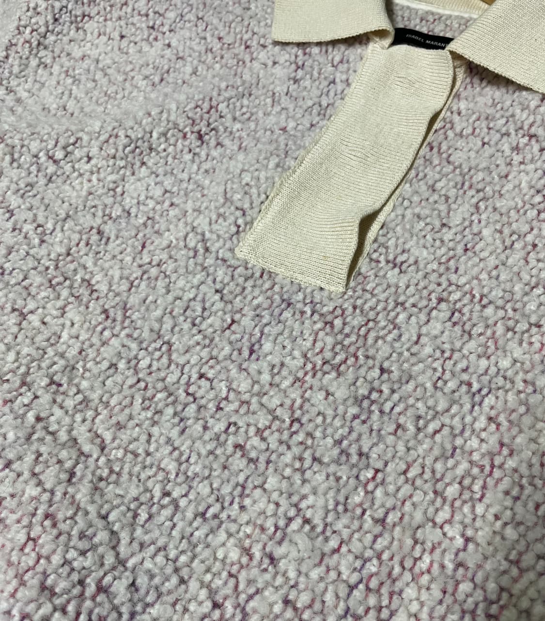 이자벨마랑 오버사이즈 폴로 니트  상품이미지5